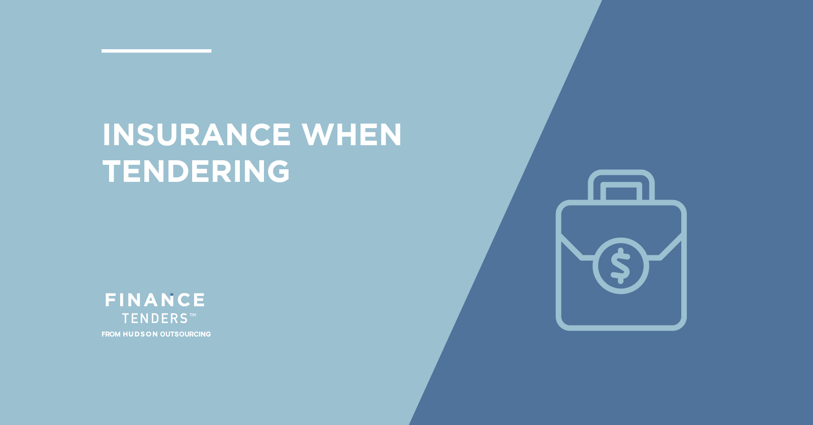 INSURANCE WHEN TENDERING